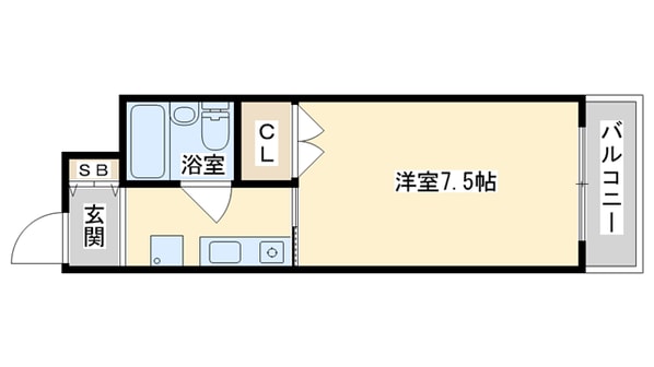 ハイツ沢良木の物件間取画像